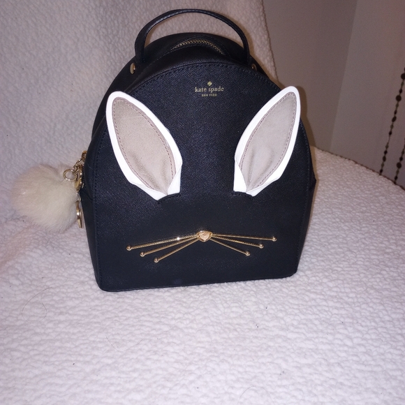 Kate Spade Rare Find "Hop to it" Rabbit Sammi Backpack Bunny  NWOT, Adorable! - Picture 2 of 7